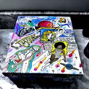 Jeffrey Campbell Vibrant Comic Art Box